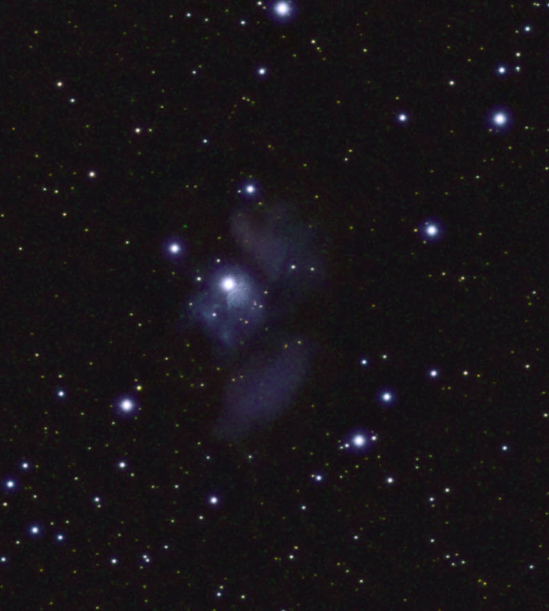 Reflexionsnebel vdB 24 um den jungen Stern XY Per (Sternbild Perseus)