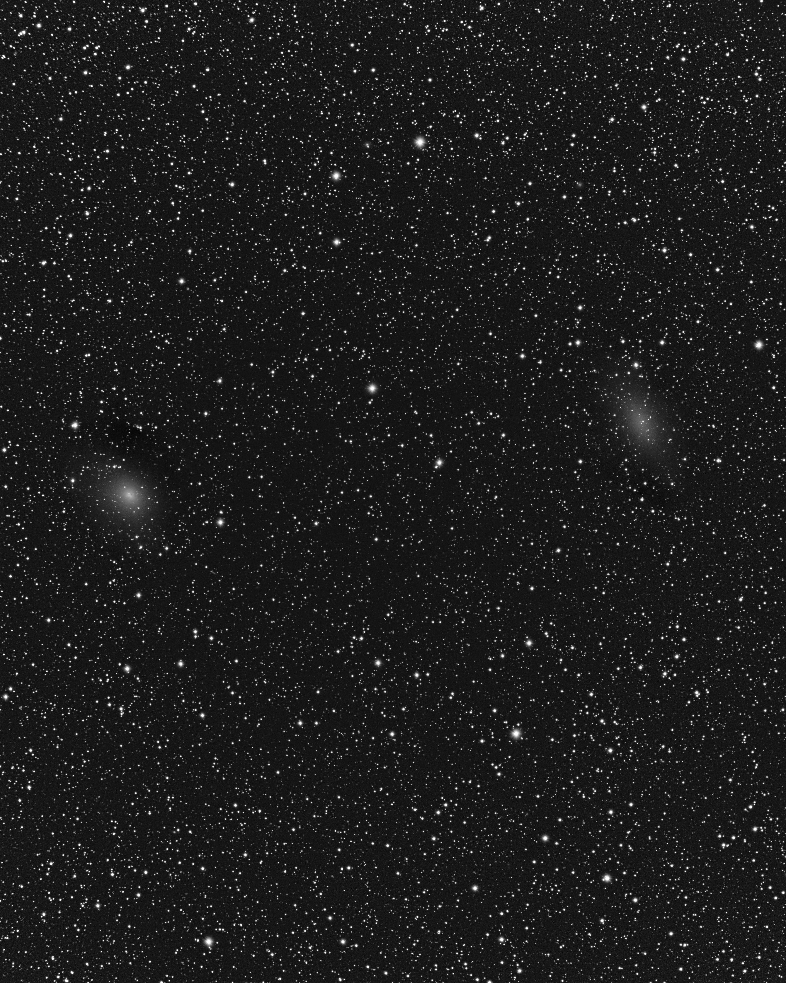 NGC 147 und NGC 185